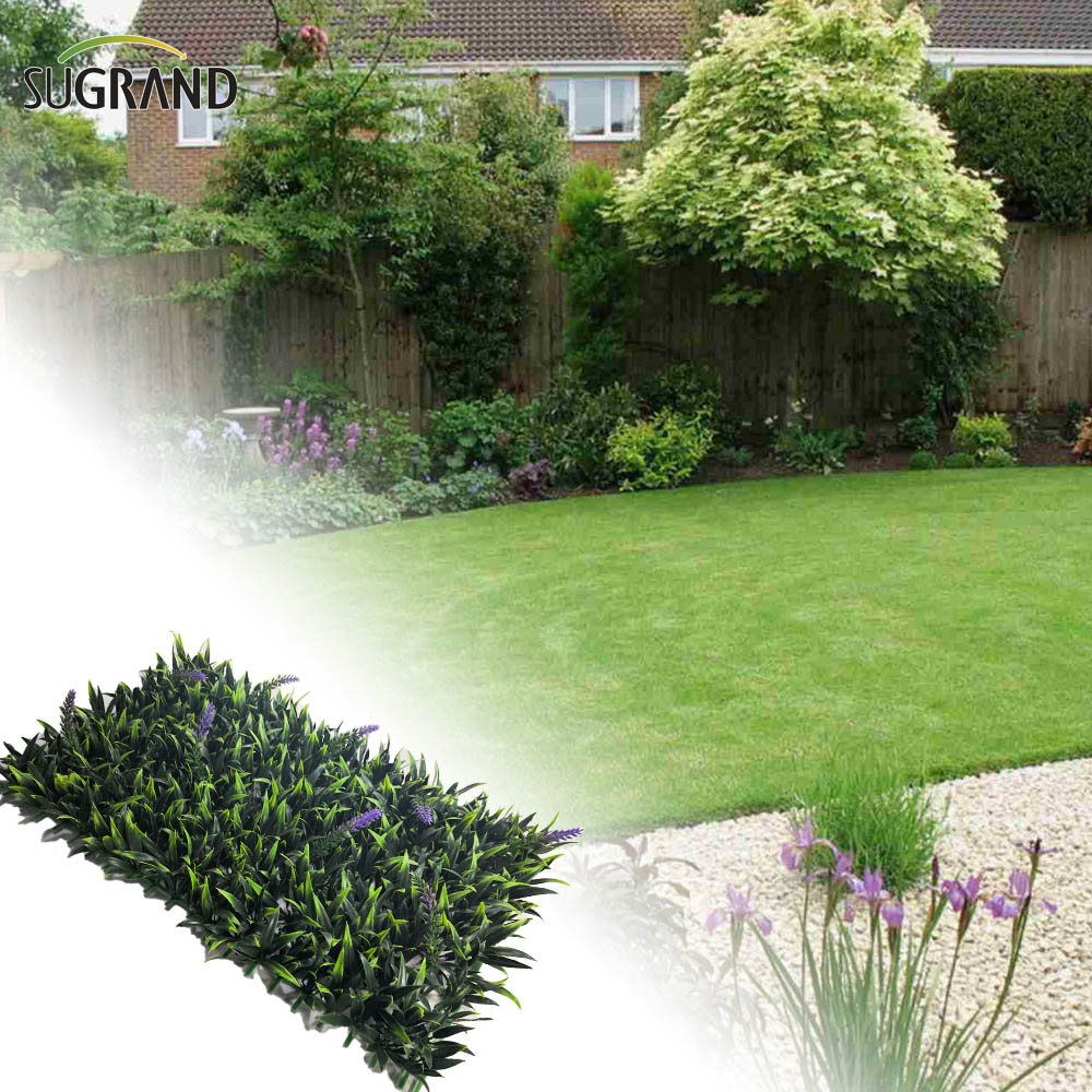 Panneaux de Buis Artificiels Mur de Gazon Artificiel Vert