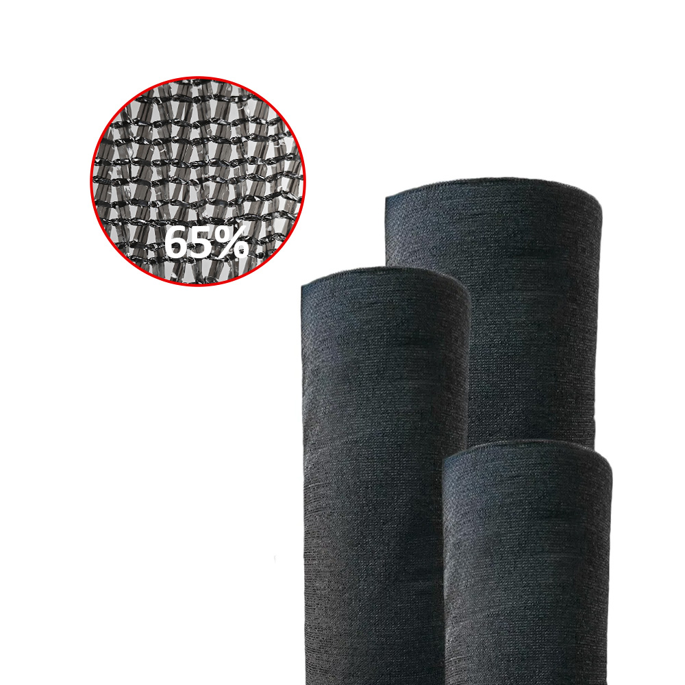 SUGRAND Tissu d'ombrage noir à ruban plat