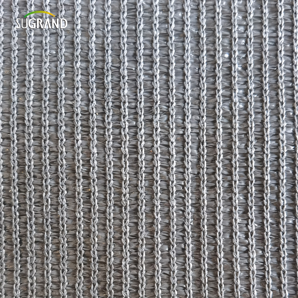 95% Gris foncé 180gsm Pologne Mono et Tape Shade Net Fournisseurs 