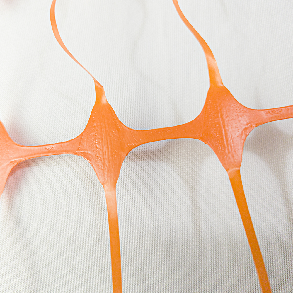 Clôture de filet de clôture orange 1x50m en plastique en plastique