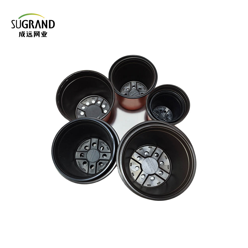 Pottes de fleurs en plastique Pots en plastique pour les plantes pépinières