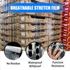Film enveloppe d'étirement ventilé film enveloppe respirant pour l'emballage de palettes