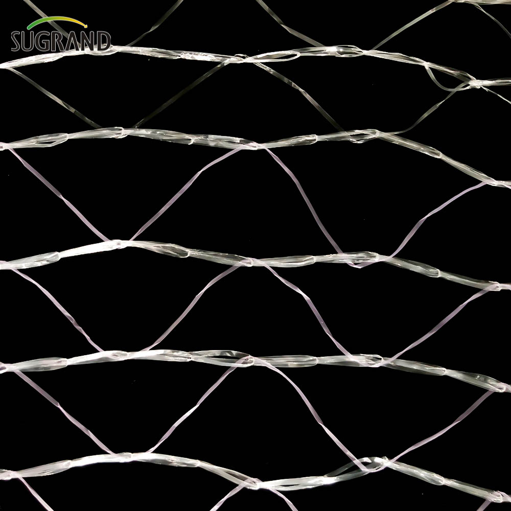 100% HDPE avec UV Net Bale Wrap Fay Net Net Plaste Pallet Net