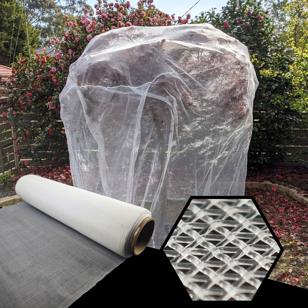 Net insecte de serre transparent 130gsm pour Orchard