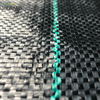 100% pp couverture de sol noir / tissu de barrière de mauvaises herbes