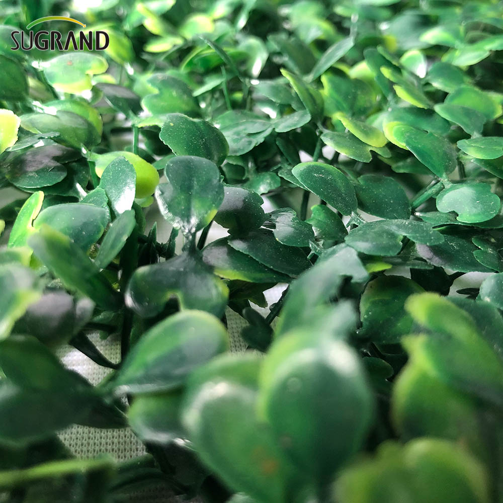 Clôture à feuilles artificielles PVC clôture artificielle herbe artificielle faux gazon