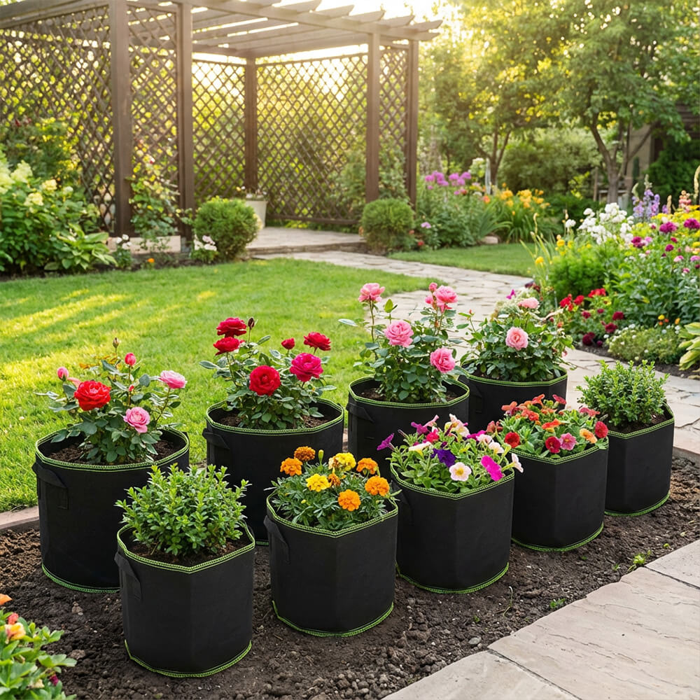 Sacs de culture en gallons de tissu non tissé en gros