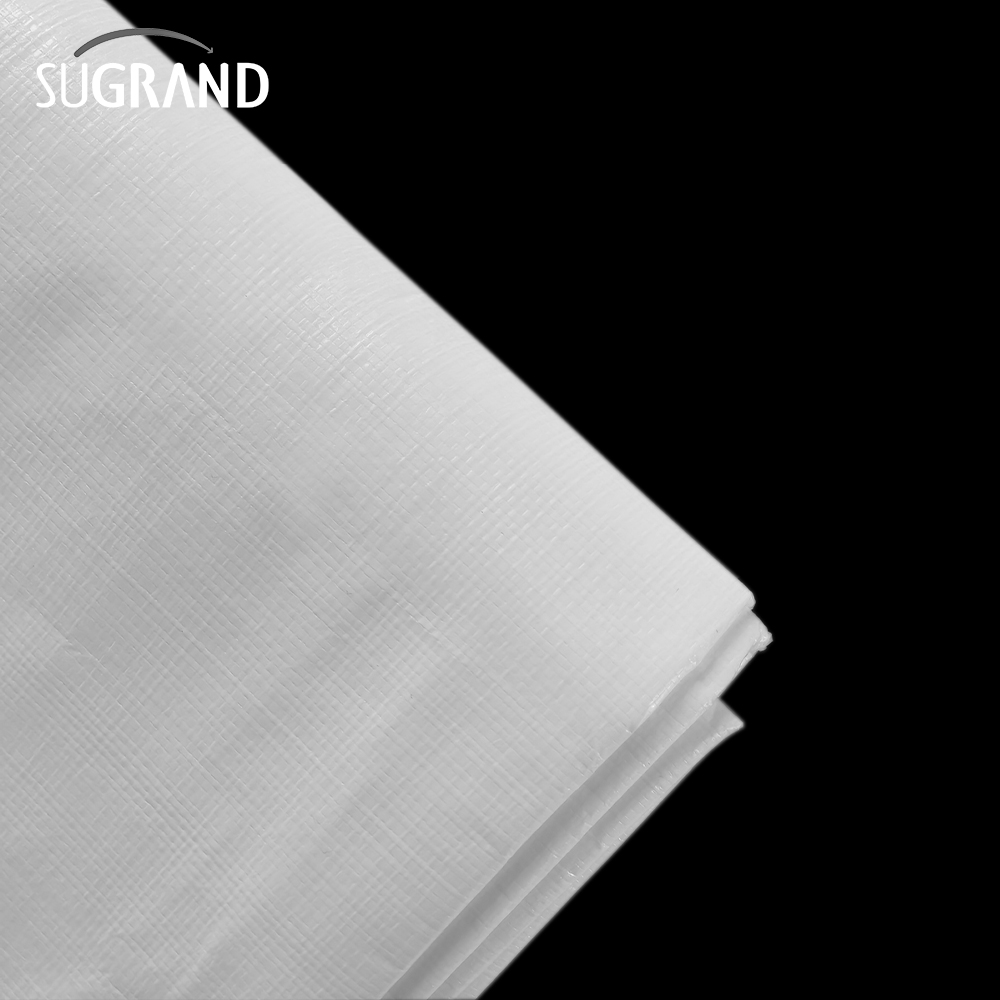 PE White Tarpaulin dans Roll for Agriculture Industrial Outdoor Covers