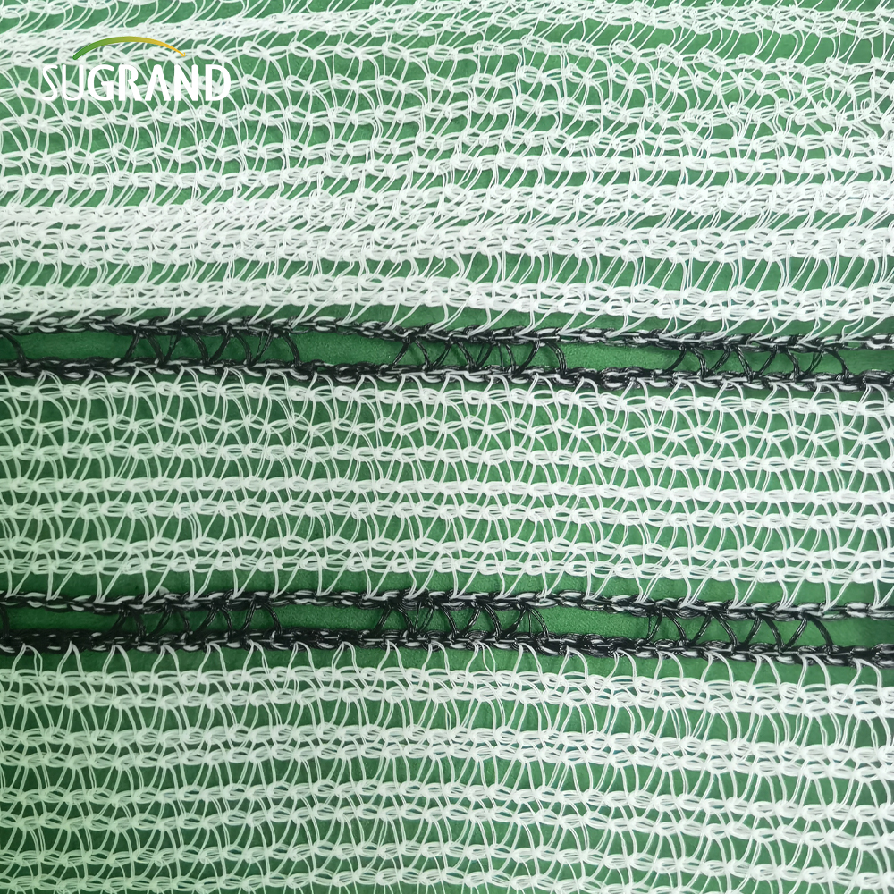 Filet blanc de débris d'échafaudage de protection de bâtiment de HDPE et d'UV