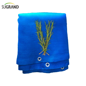 Sécurité de protection des plastiques 50gsm échafaudage bleu 