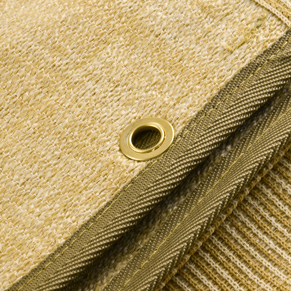 Sail d'ombre personnalisée pour le jardin de pergola extérieur