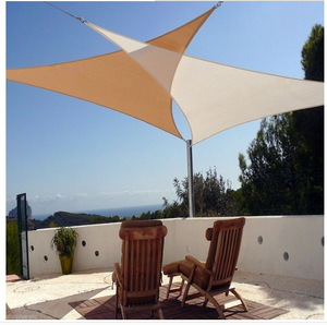 Traingle Grand parking Sun Sun Shade Sail Net