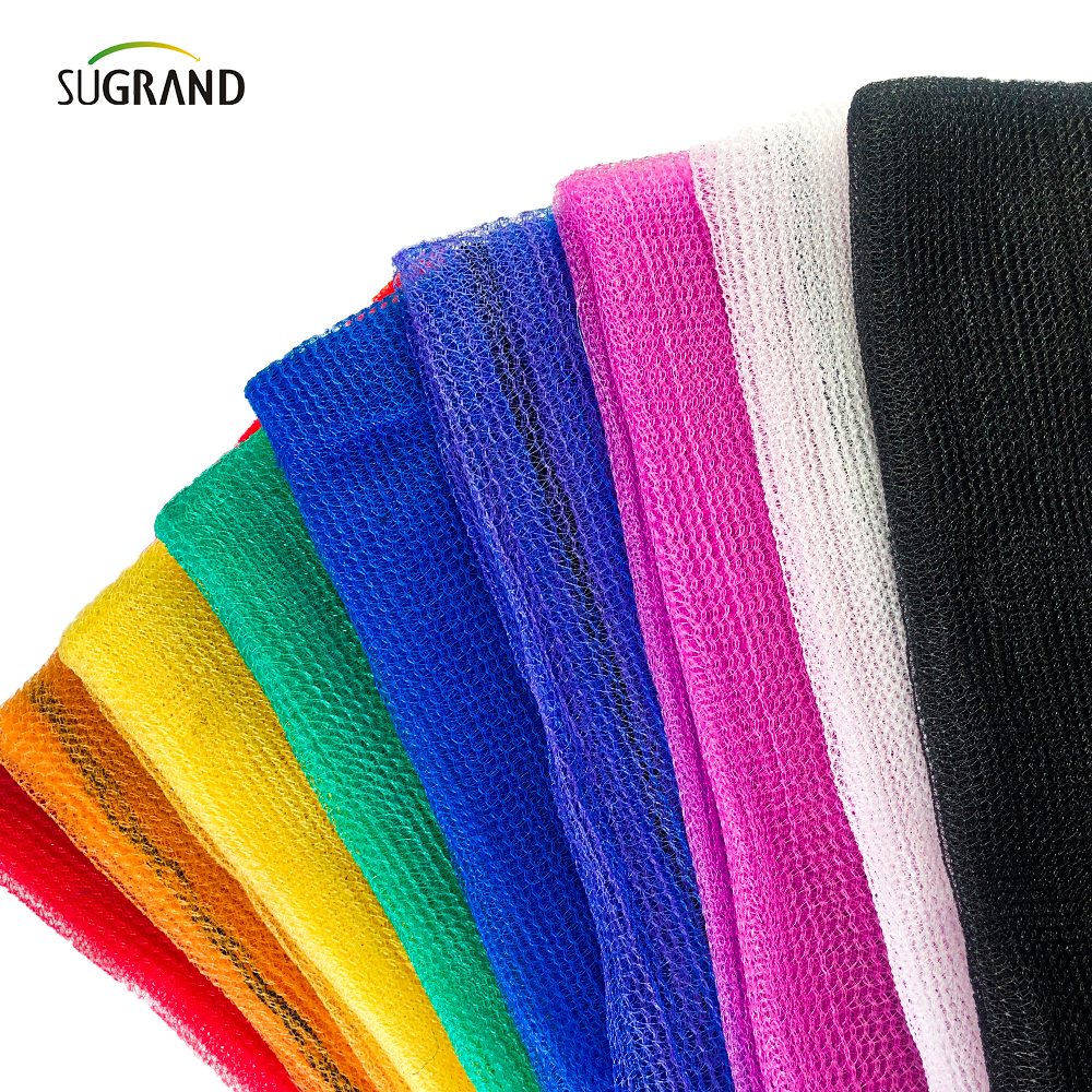 Débris rouges filet de sécurité industrielle débris échafaudage filet