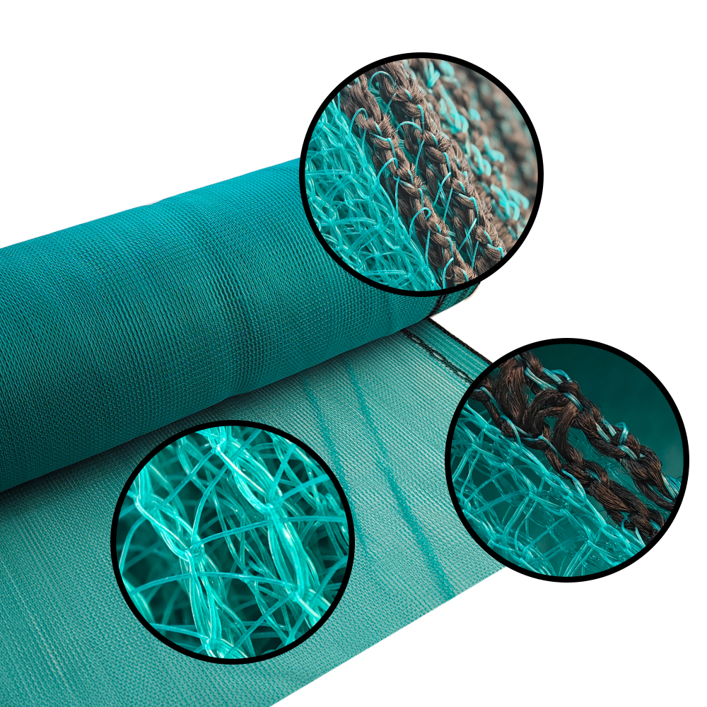 Netteaux de débris de construction directe d'usine 2M x 50m Échafaudage Net