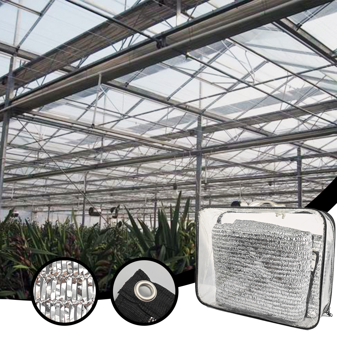 Pourquoi choisir un filet d'ombre en aluminium pour votre serre?