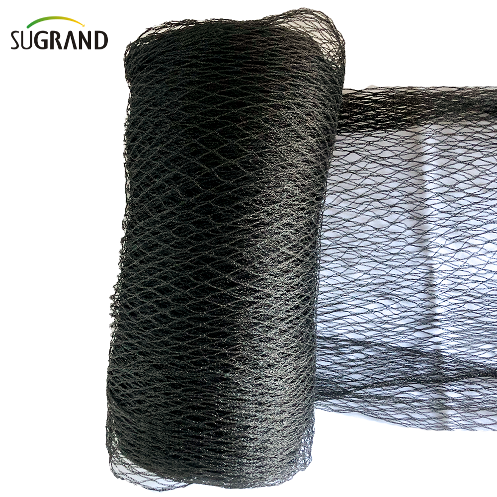 Black 17mx17m Pigeon Net anti-filet d'oiseau pour les arbres fruitiers