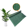 Filet d'ombrage en ruban mono vert HDPE