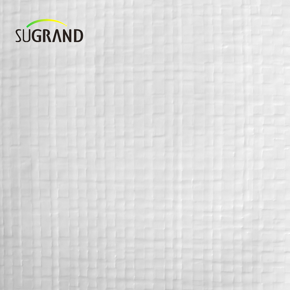 PE White Tarpaulin dans Roll for Agriculture Industrial Outdoor Covers