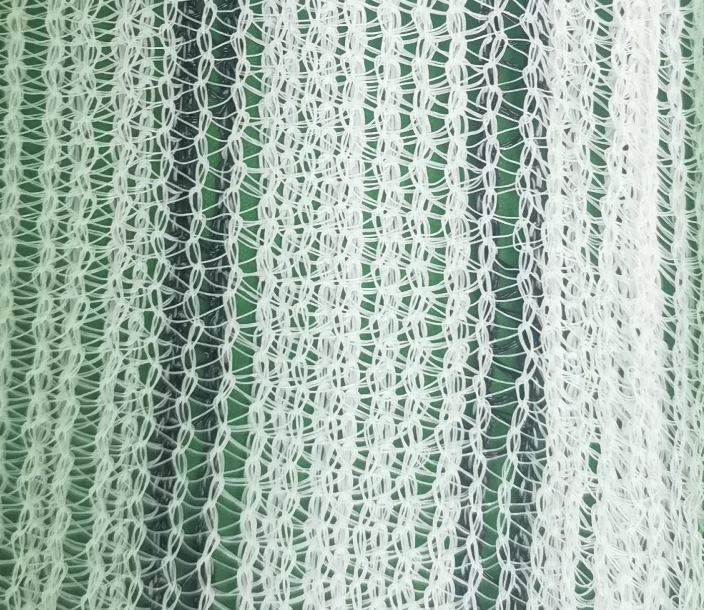 Filet blanc de débris d'échafaudage de protection de bâtiment de HDPE et d'UV