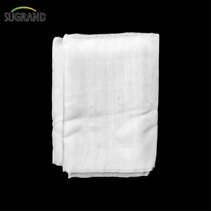 100% Virgin HDPE Plastic 132 gsm anti-insecte blanc