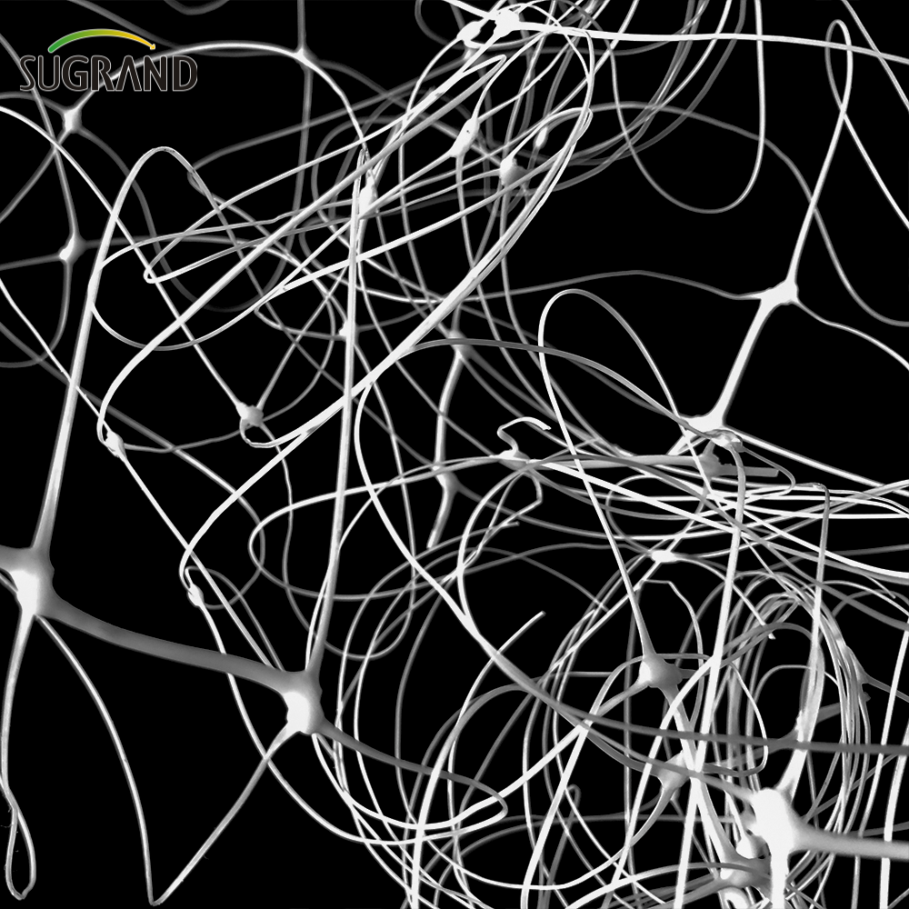 Nouveau filet de soutien à la plante d'escalade de plante blanche blanc HDPE