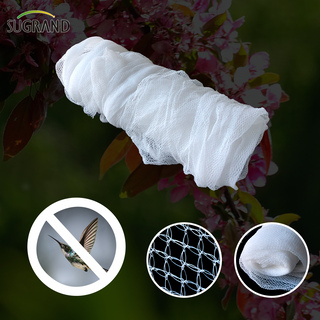 Garden vignoble Netting Bird Warp Tricoter Plastic Anti Bird Netting