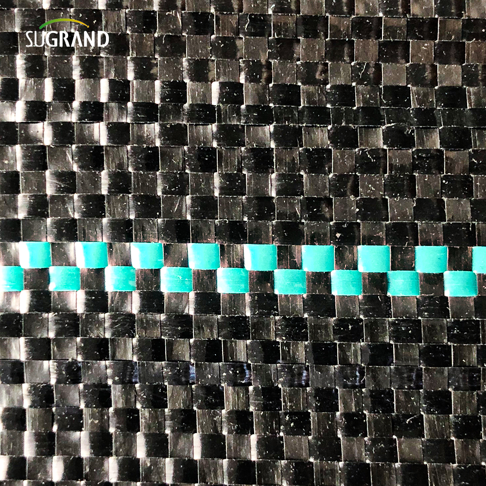 Tapis anti-mauvaises herbes couvre-sol noir pour jardins