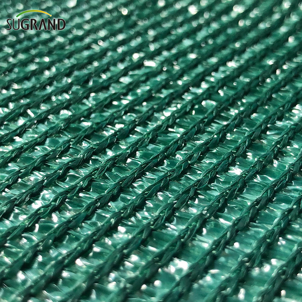 Sun Shade Net Factory Outlet HDPE avec un filet de nuance de soleil vert résistant aux UV