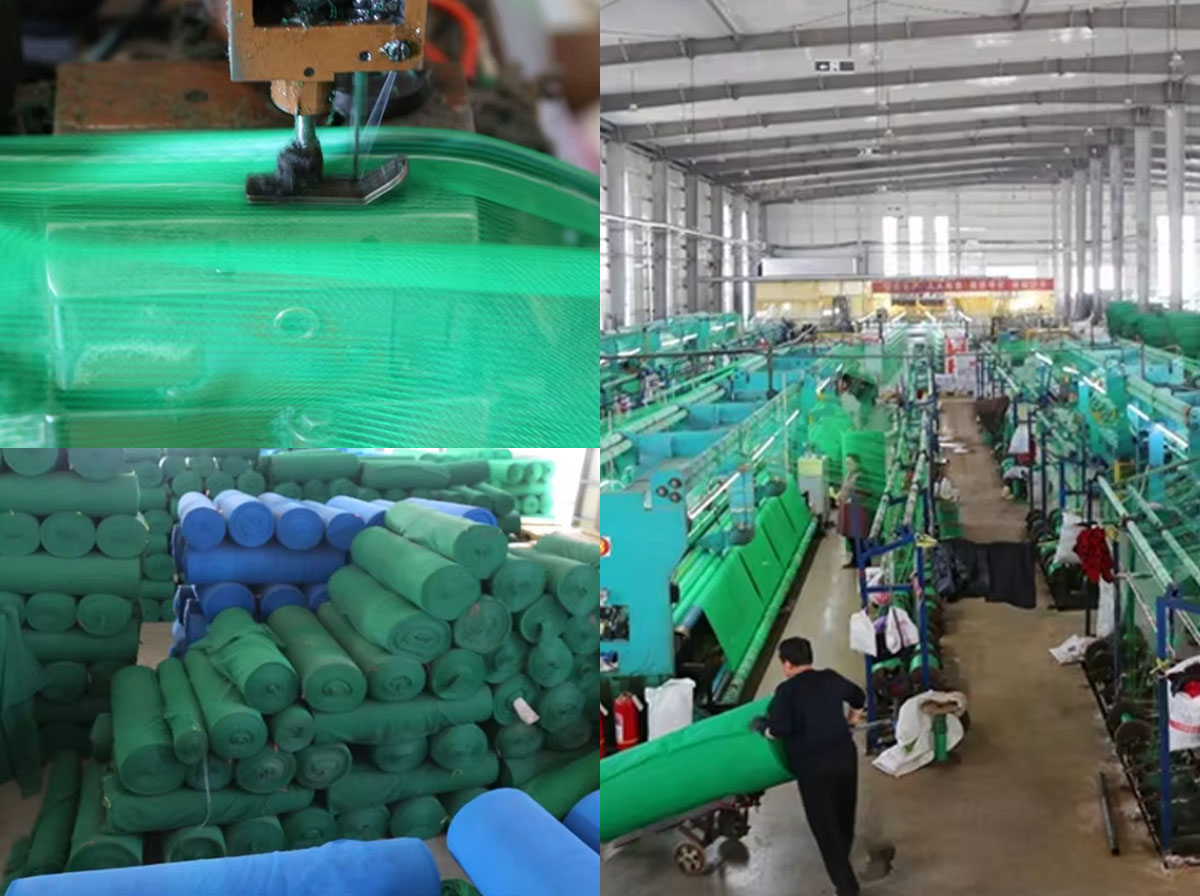 Usine de filets ignifuges