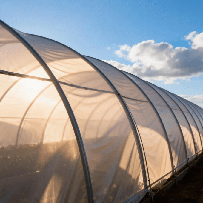 Film en plastique en polyéthylène en plastique