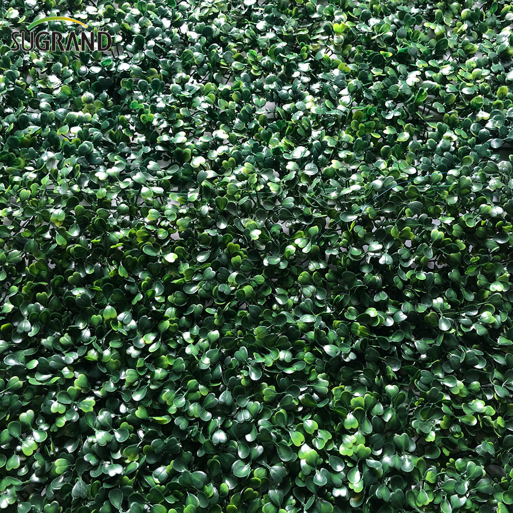 Clôture à feuilles artificielles PVC clôture artificielle herbe artificielle faux gazon