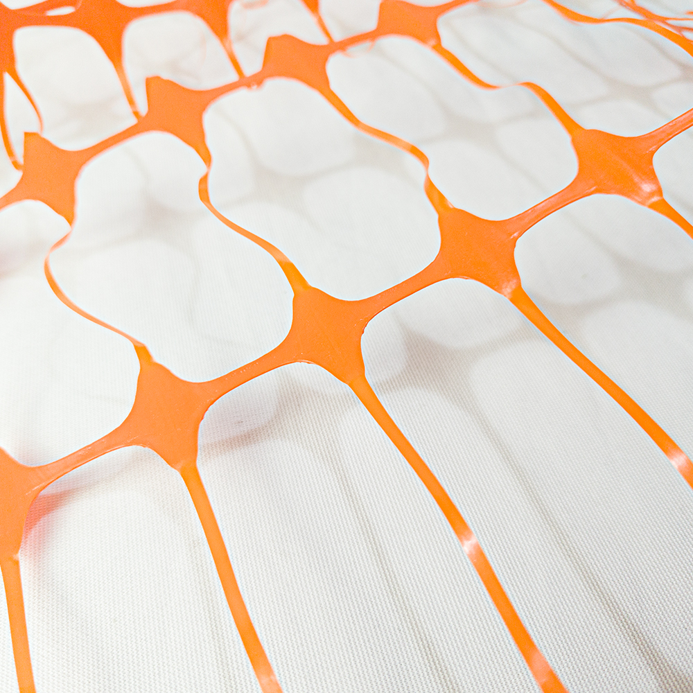 Clôture de filet de clôture orange 1x50m en plastique en plastique