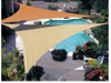 Traingle Grand parking Sun Sun Shade Sail Net