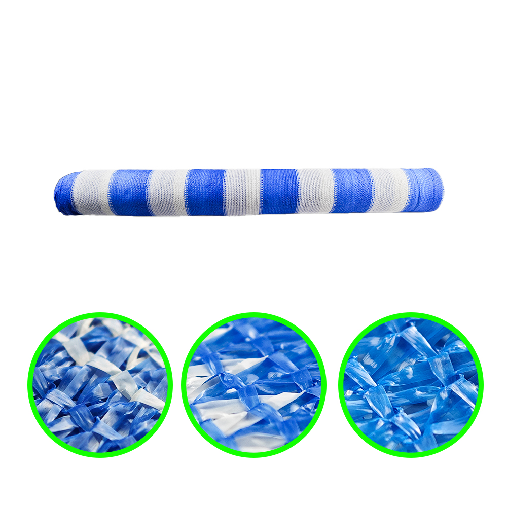 Blue Shade Net pour Garden Pergola Plant Fence Greenhouse