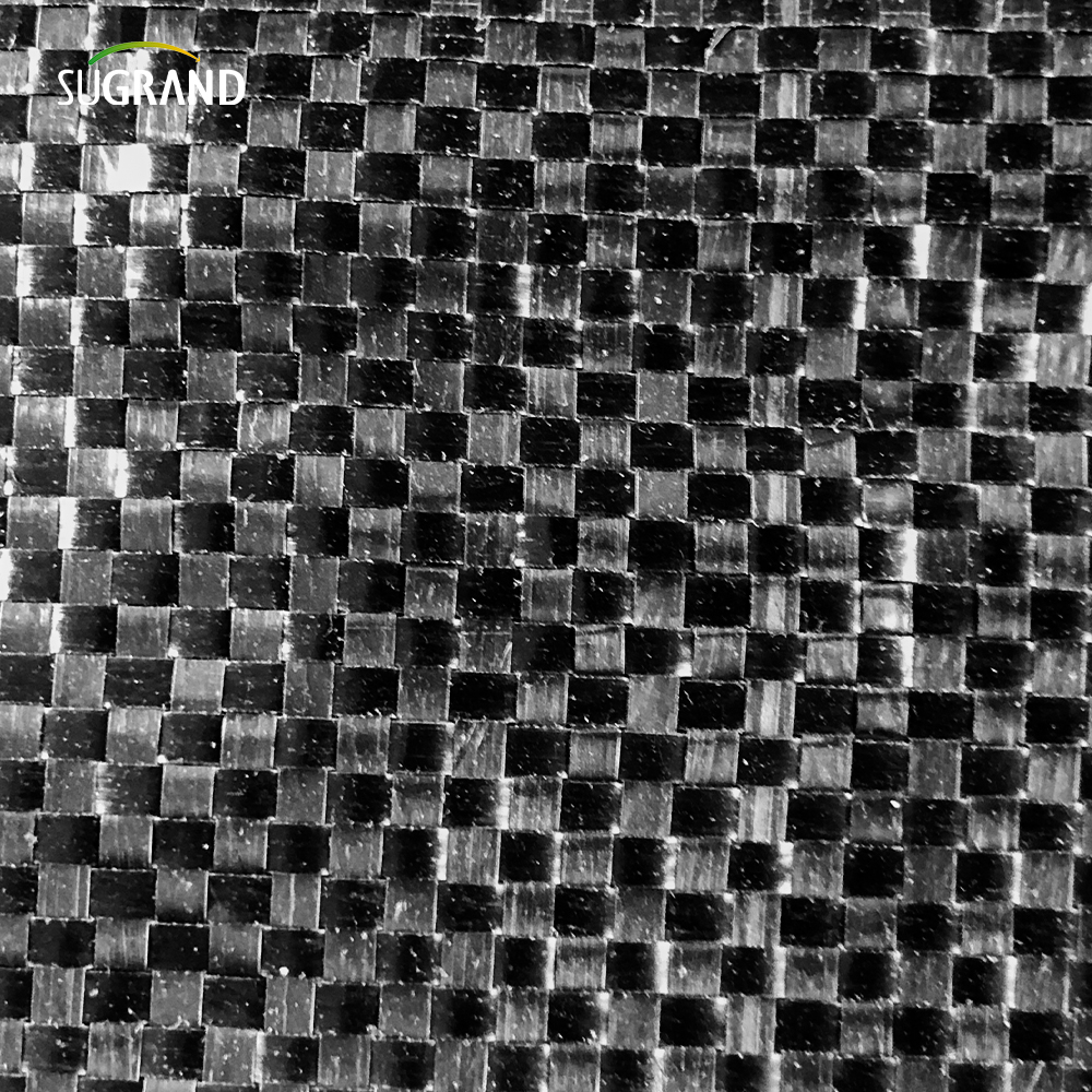 Tapis anti-mauvaises herbes couvre-sol noir pour jardins