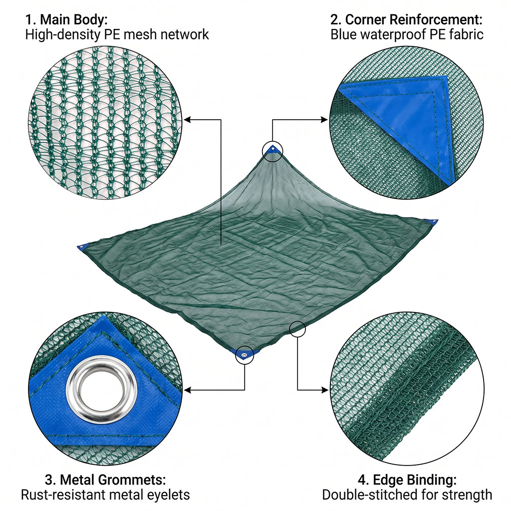 Filet à olives en gros Filet de récolte d'olives