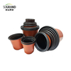 Pottes de fleurs en plastique Pots en plastique pour les plantes pépinières
