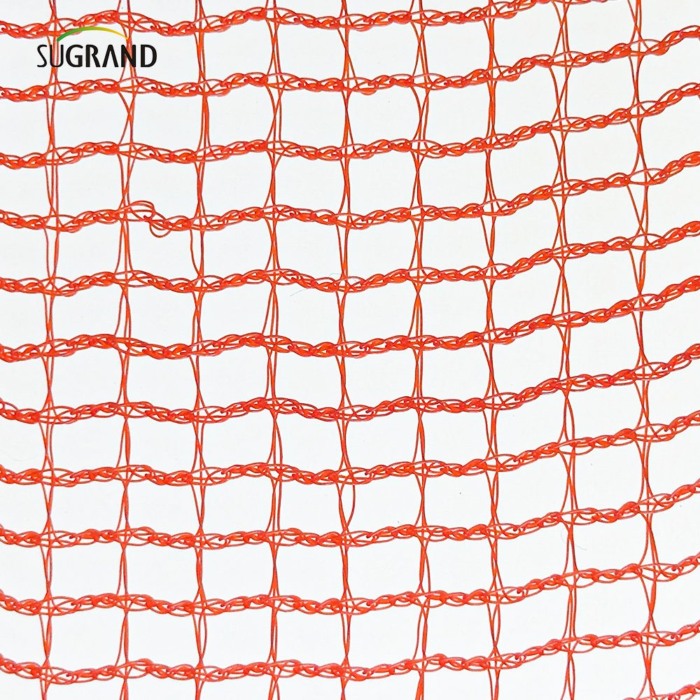 Fence Plastic Security Net Orange Plastic Warning Mesh
