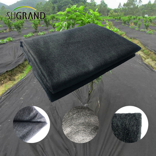 90gsm Black PP NON TISSAU TISSON POUR LA MATE DE WAISE DE LA PANDAGE 