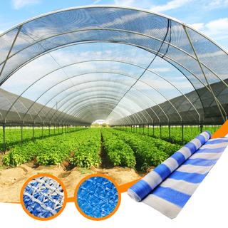 Blue Shade Net pour Garden Pergola Plant Fence Greenhouse