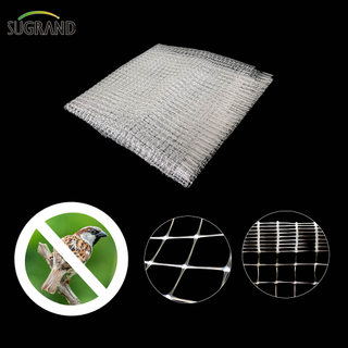 Net anti-bird extrudé 8 * 8 mm pour les fruits fournisseurs de filets d'oiseau
