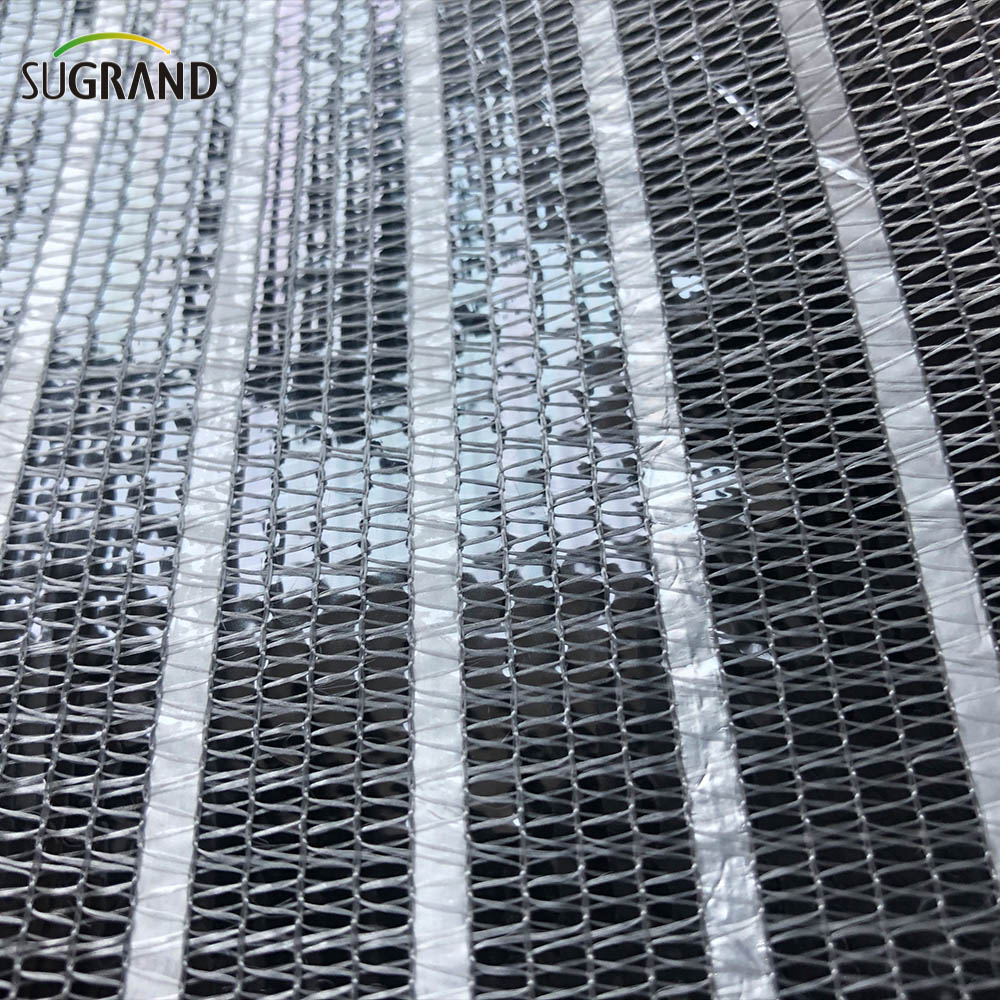 50% Silver Aluminium Shade Net pour Balcon Garden Protection 