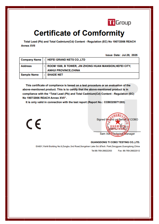  SUGRAND Attestation 