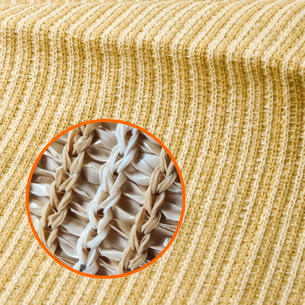 Sail d'ombre personnalisée pour le jardin de pergola extérieur