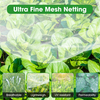 Anti-insecte Netting HDPE 40 50 Mesh Transparent blanc