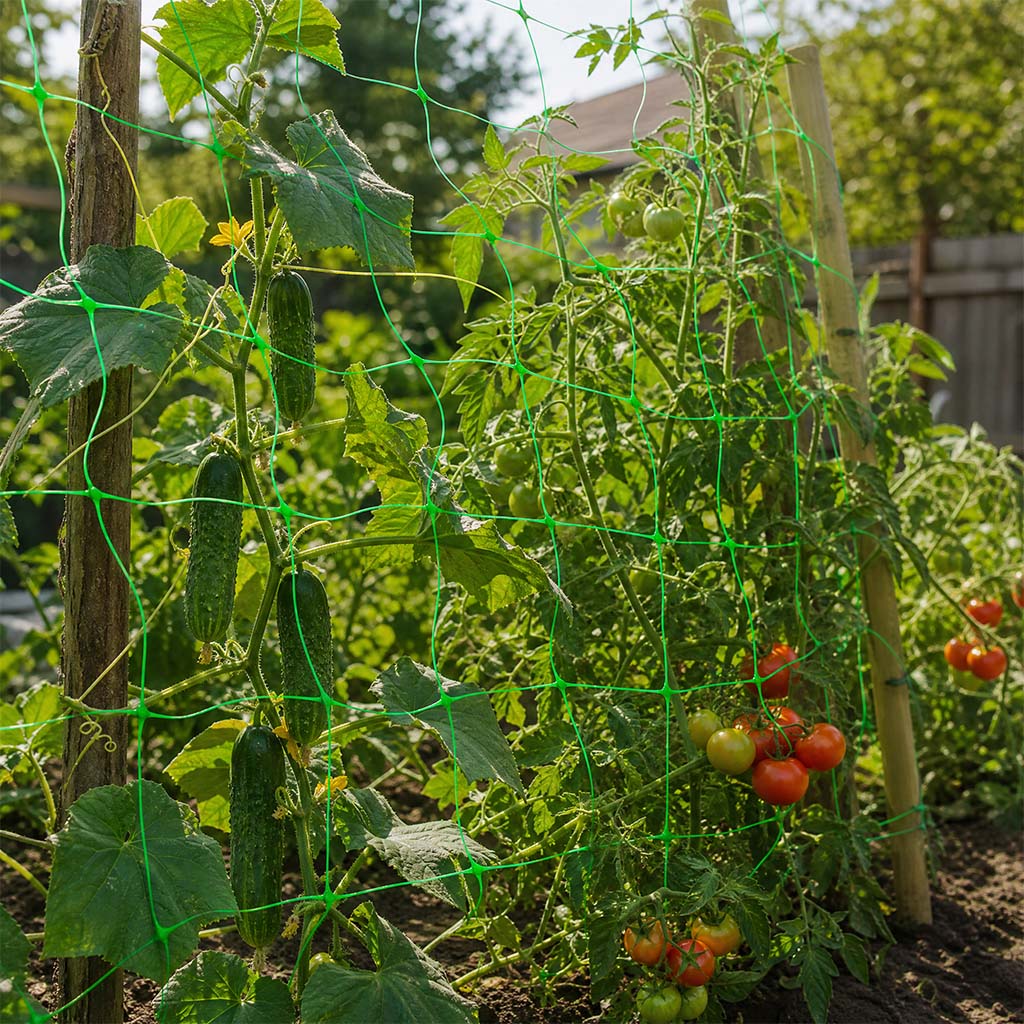 Filet de support pour plantes en gros et filet en treillis pour les cultures