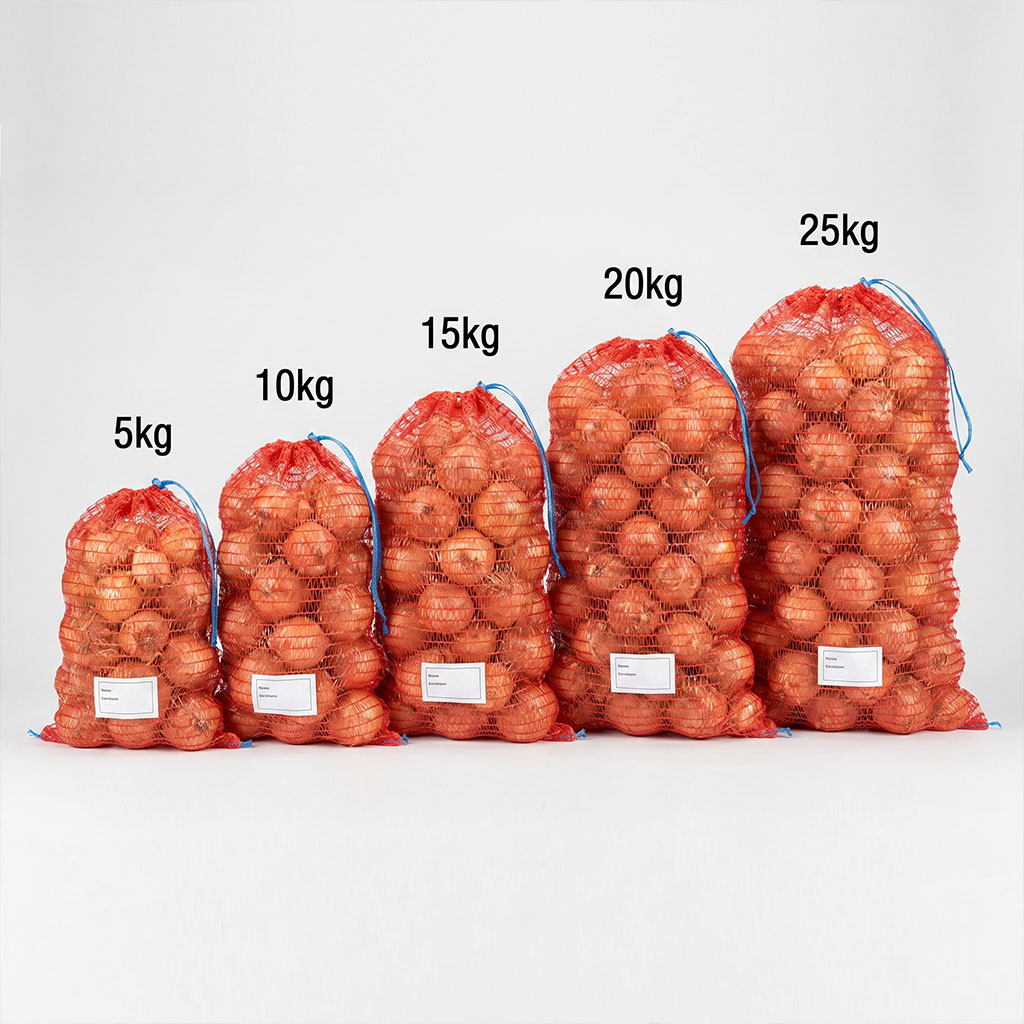 Sac Leno en gros sac d'oignon sac en filet de pomme de terre