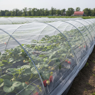 Filet anti-insectes en maille HDPE 40 pour légumes de serre