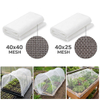 Filet anti-insectes en maille HDPE 40 pour légumes de serre
