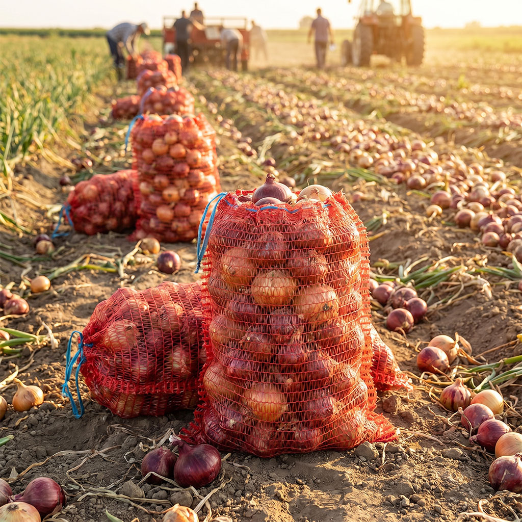 Sac Leno en gros sac d'oignon sac en filet de pomme de terre
